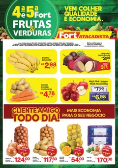 Pré-Visualização do folheto "Fort Atacadista ofertas Frutas, Verduras" da loja Fort Atacadista válido a partir de 23/09/2026