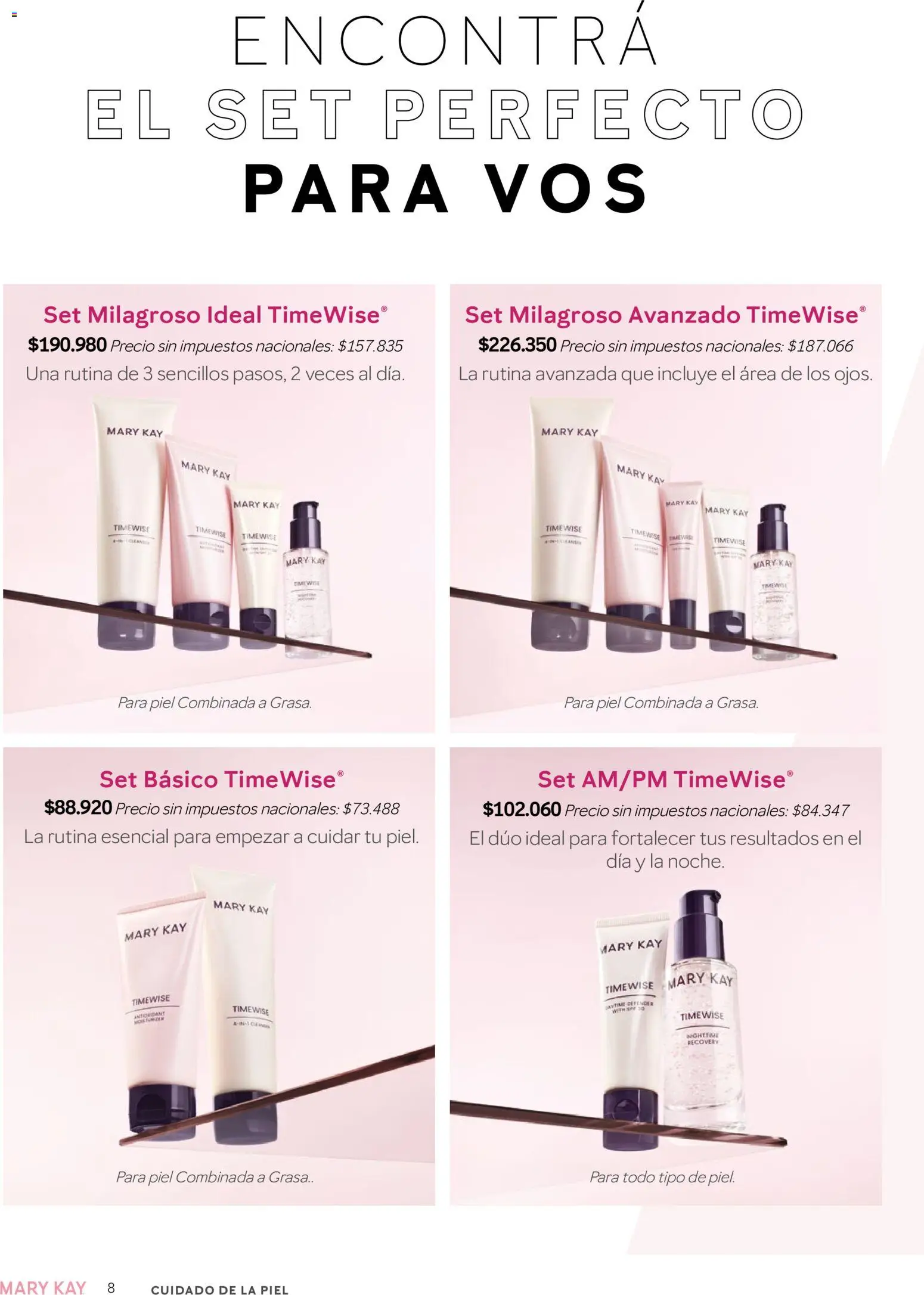 Vista previa del folleto de la tienda Mary Kay válido desde el 01/08/2026 
