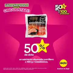  Vista previa del prospecto Éxito catálogo Últimos días de promos con el Cincuentazo del almacen Éxito válida del 14/10/2026 al 18/10/2026