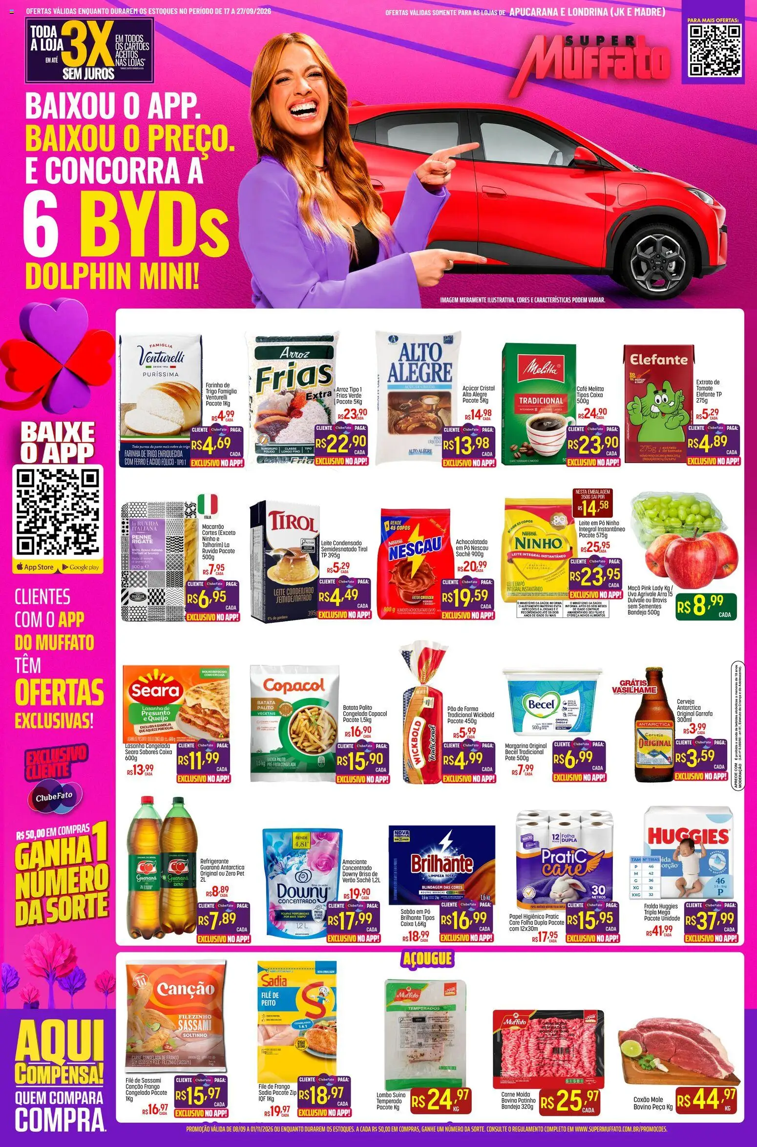 Pré-Visualização do folheto "Super Muffato - Ofertas da semana" da loja Super Muffato válido a partir de 17/09/2026