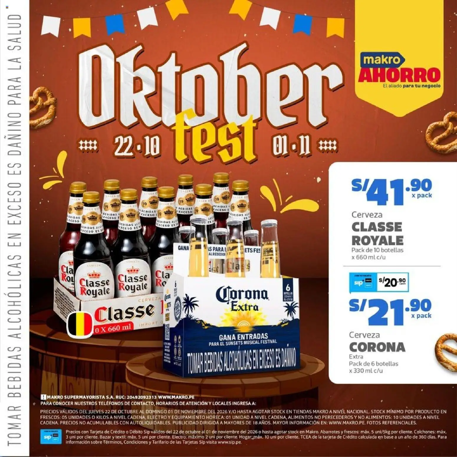 Vista previa de Catálogo Makro - October fest de la tienda Makro válido desde 22/10/2026