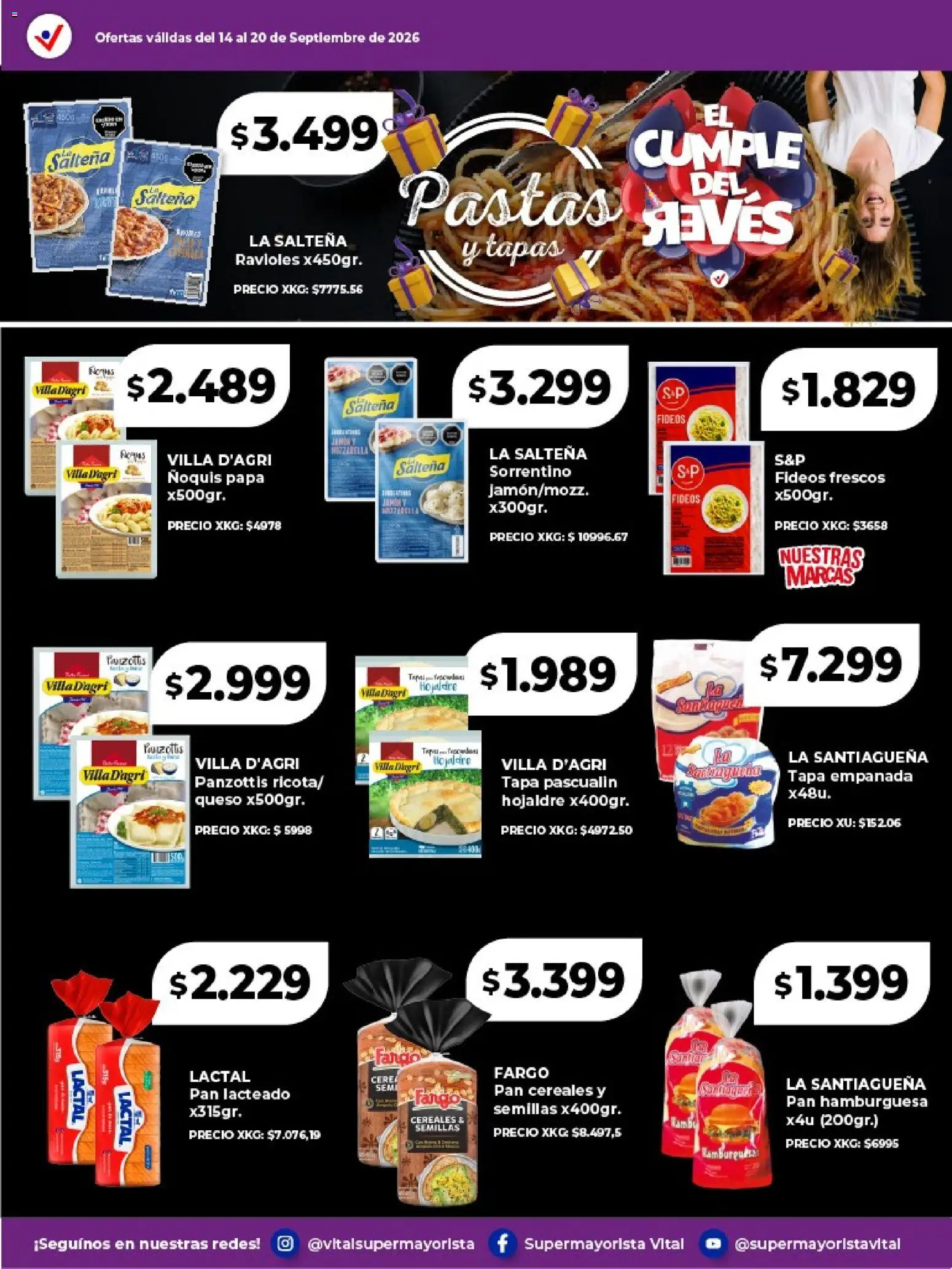 Vista previa del folleto de la tienda Vital válido desde el 14/09/2026 