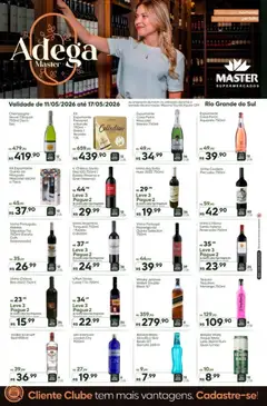 Pré-Visualização do folheto "Master ofertas Adega" da loja Master válido a partir de 11/05/2026
