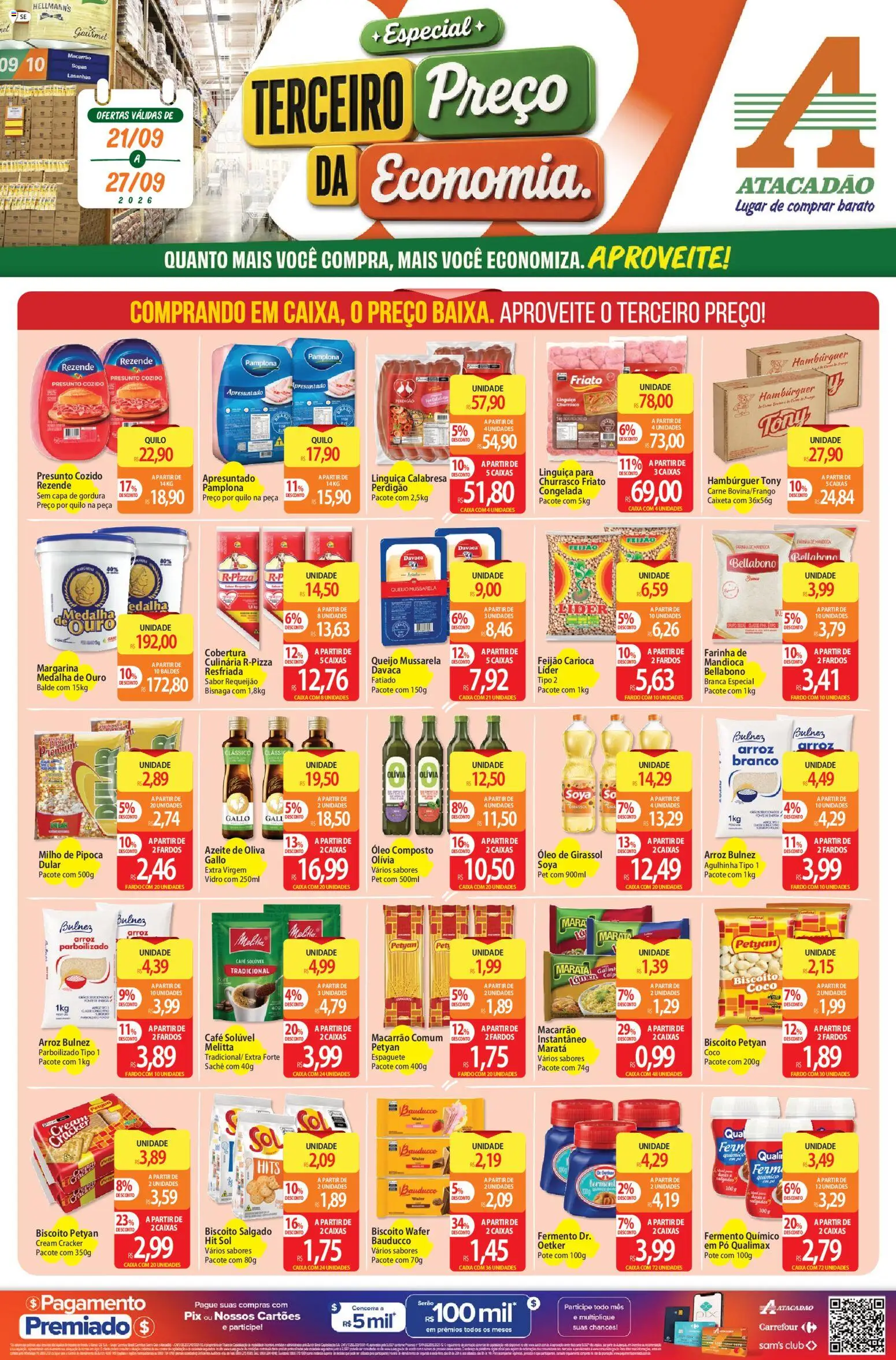 Pré-Visualização do folheto "Atacadão ofertas - SE" da loja Atacadão válido a partir de 21/09/2026
