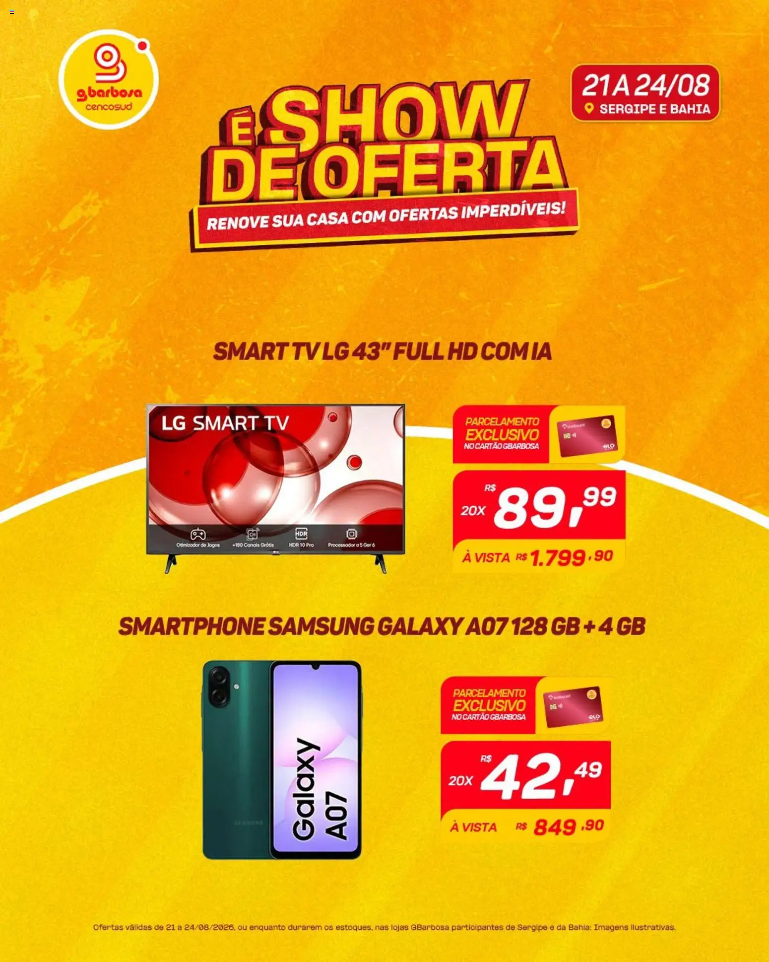 Pré-Visualização do folheto "Gbarbosa - Ofertas da semana" da loja Gbarbosa válido a partir de 21/08/2026