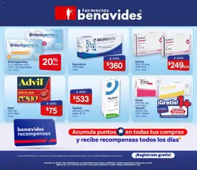 Vista previa las ofertas de la tienda Farmacia Benavides - Farmacia Benavides catálogo desde el 01/05/2026 