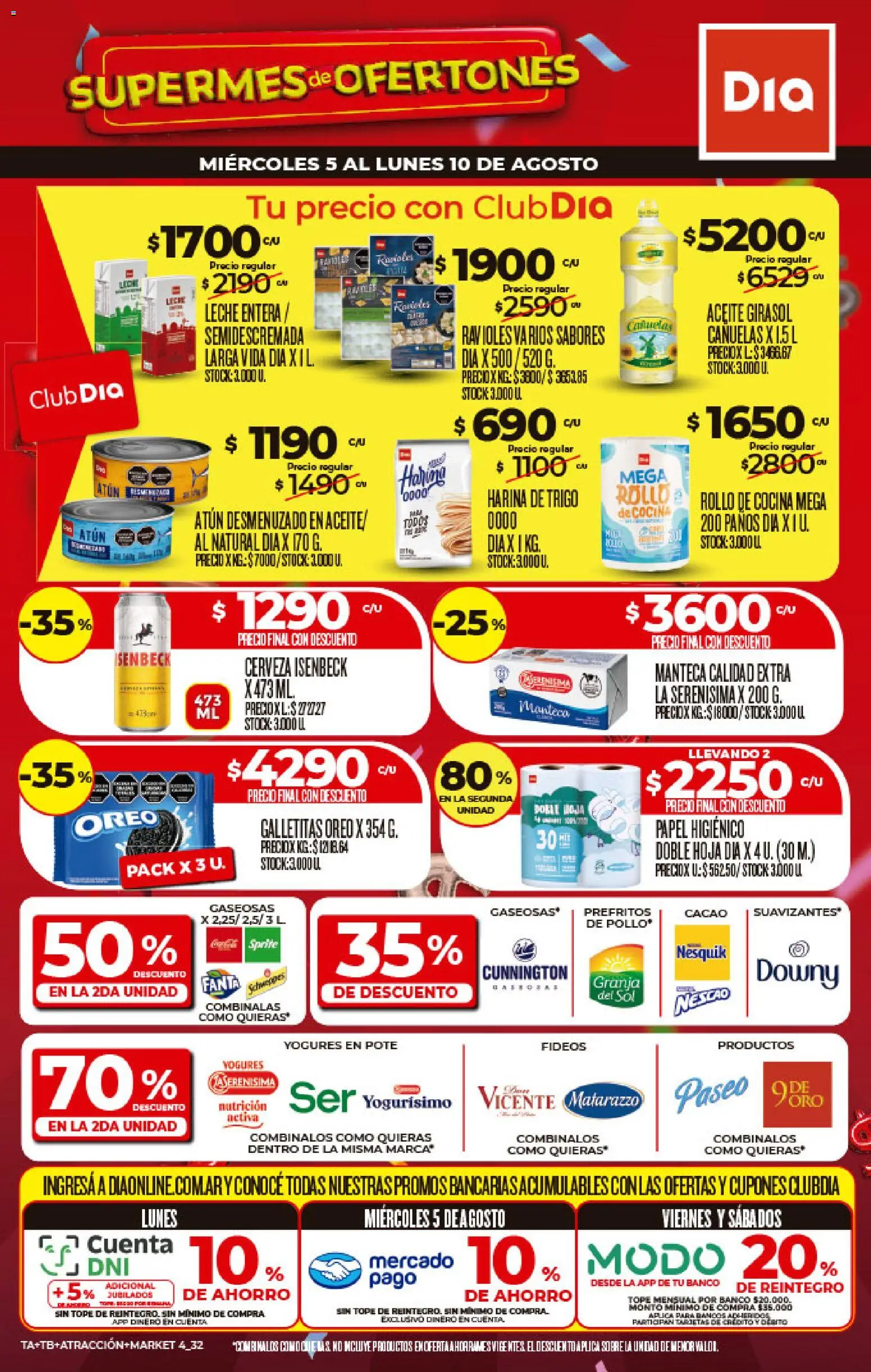 Vista previa del folleto de la tienda Dia válido desde el 05/08/2026 