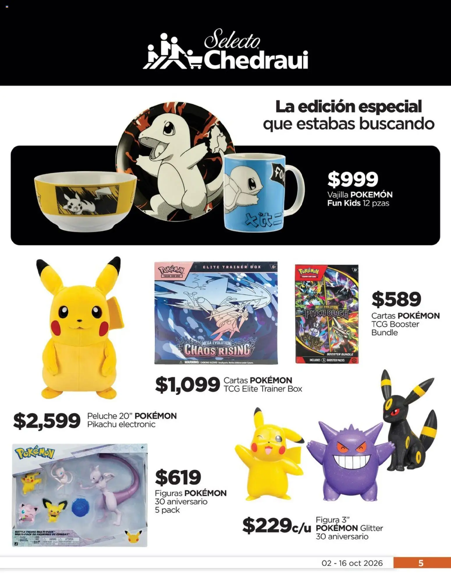 Vista previa las ofertas de la tienda Chedraui - Chedraui folleto Llevarte más cuesta menos desde el 02/10/2026 