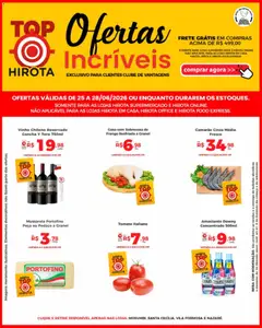 Pré-Visualização do folheto "Hirota Food ofertas Top" da loja Hirota Food válido a partir de 25/06/2026