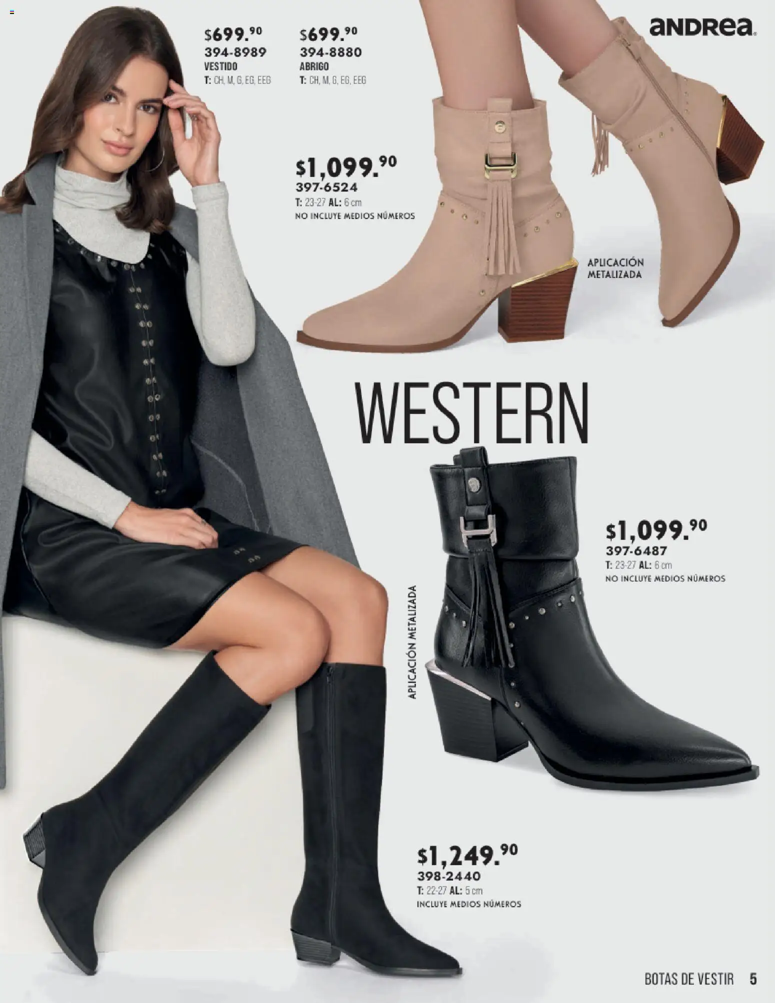 Vista previa las ofertas de la tienda Andrea - Andrea catálogo Otoño Invierno desde el 23/08/2026 