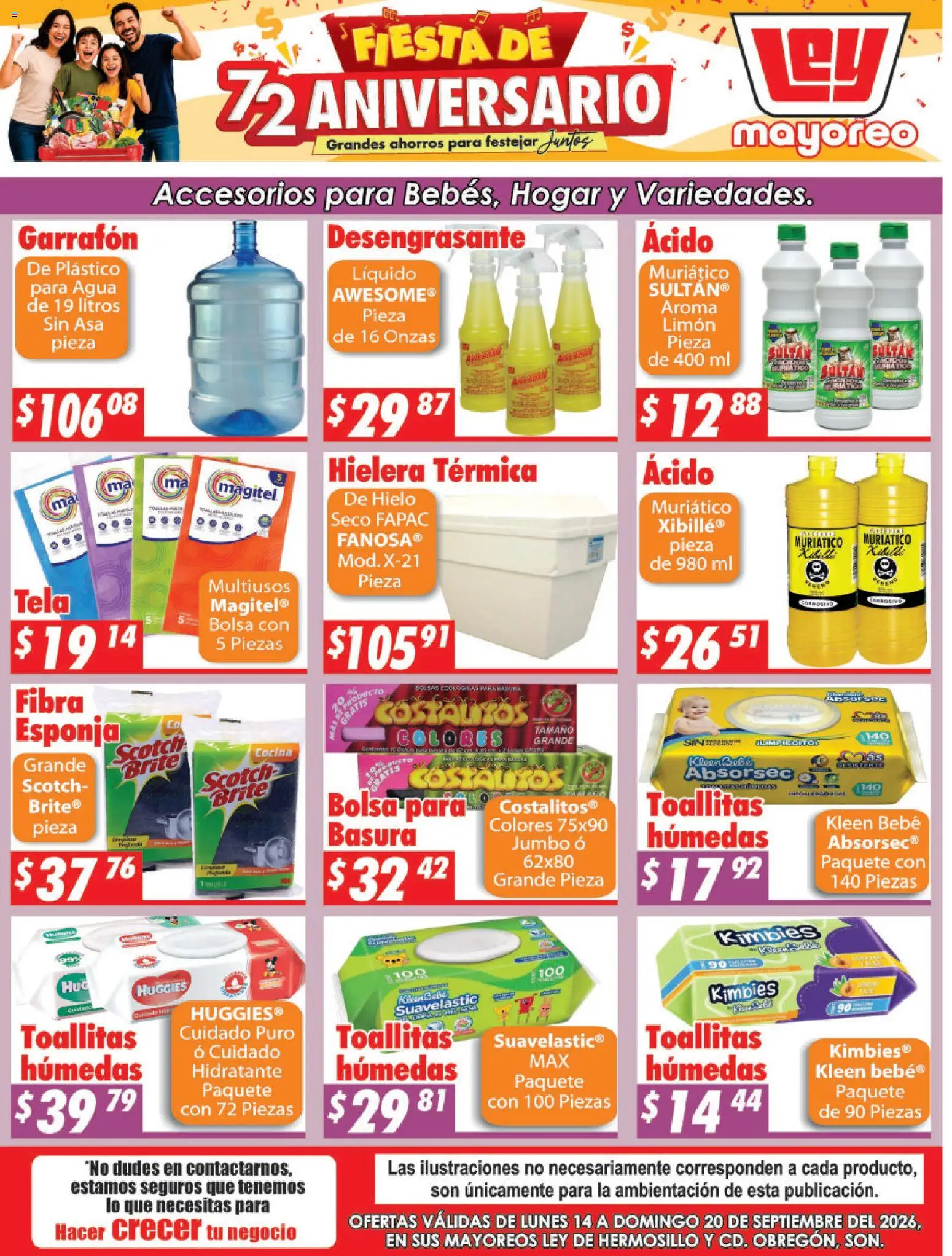 Vista previa las ofertas de la tienda Casa Ley - Casa Ley folleto Hermosillo desde el 14/09/2026 