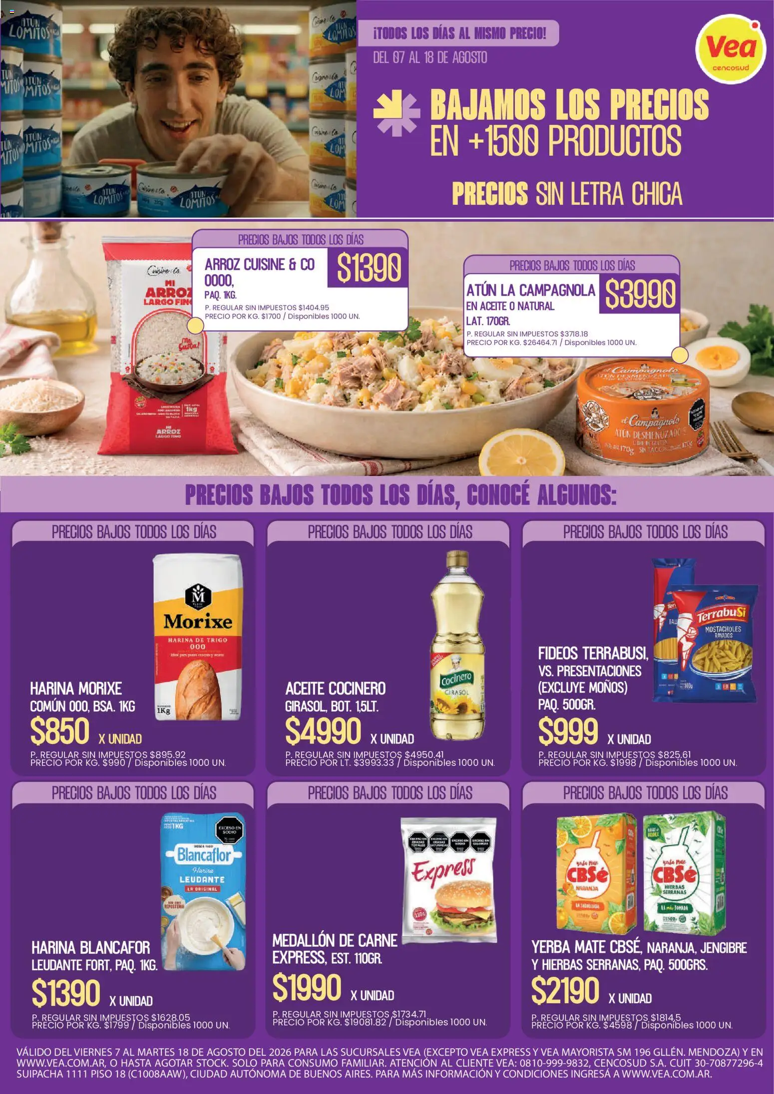 Vista previa del folleto de la tienda Vea válido desde el 07/08/2026 