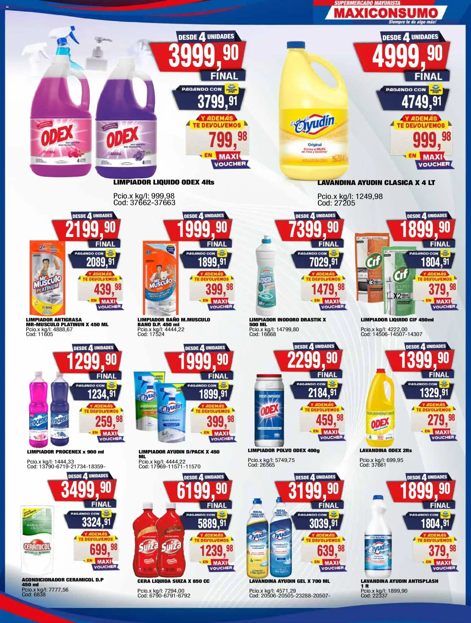 Vista previa del folleto de la tienda Maxiconsumo válido desde el 26/10/2026 