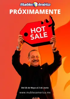 Vista previa las ofertas de la tienda Muebles America - Muebles America Hot Sale aviso desde el 20/05/2026 
