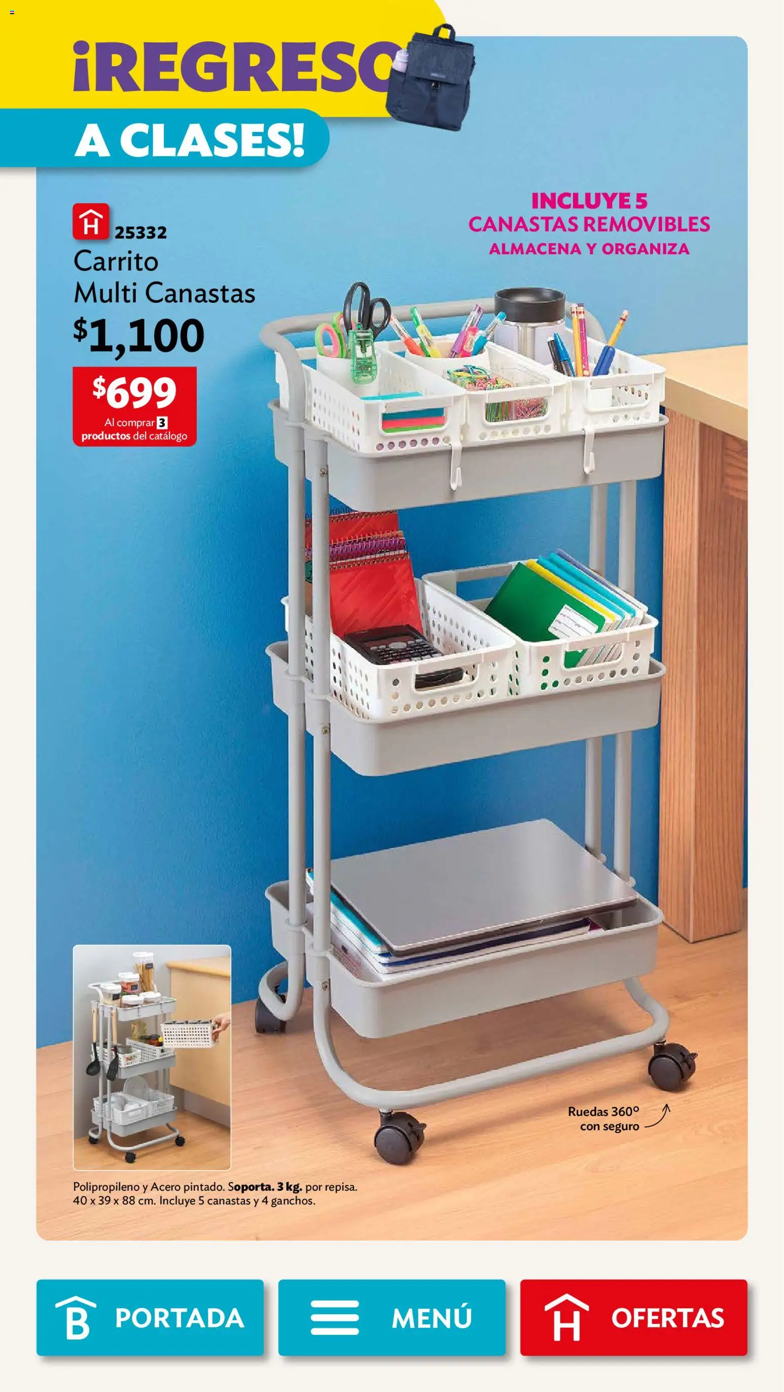 Vista previa las ofertas de la tienda Betterware - Betterware campaña 8 2026 desde el 03/08/2026 