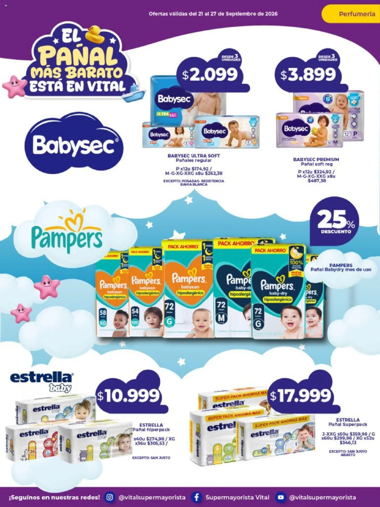 Vista previa del folleto de la tienda Vital válido desde el 21/09/2026 