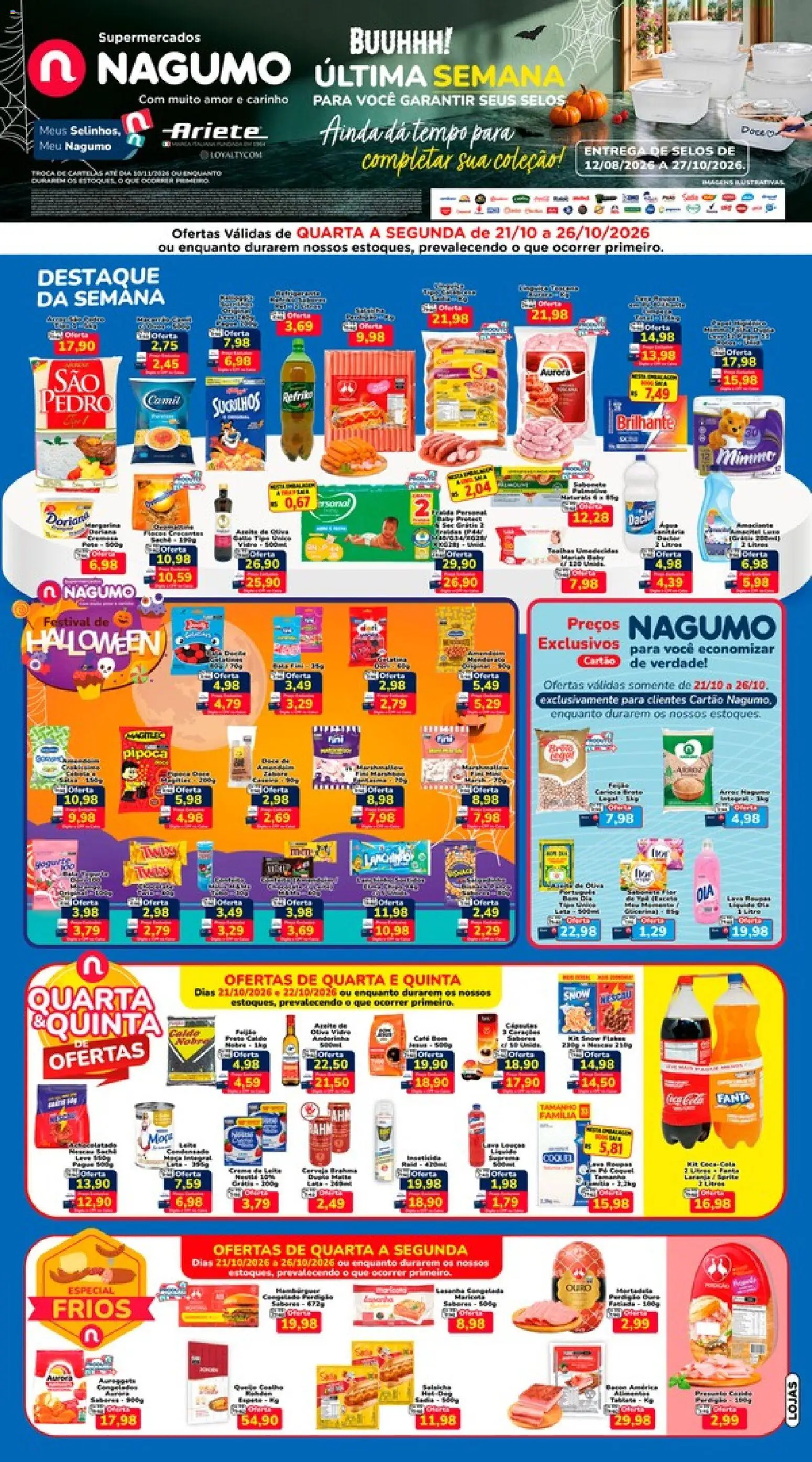 Pré-Visualização do folheto "Nagumo - Ofertas da semana" da loja Nagumo válido a partir de 21/10/2026