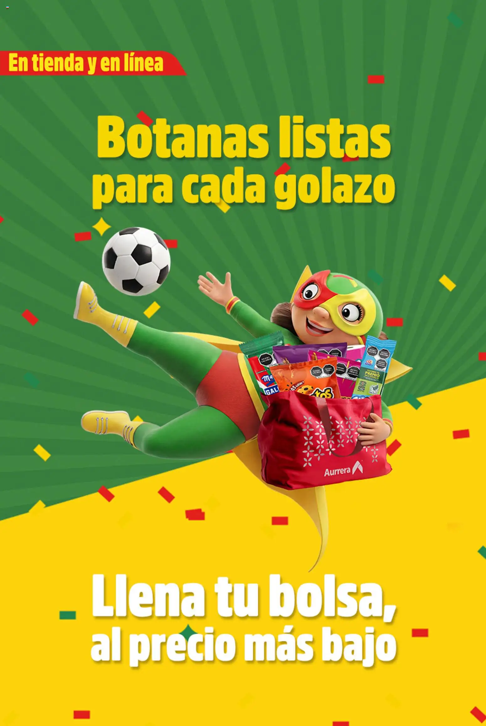 Vista previa las ofertas de la tienda Bodega Aurrerá - Bodega Aurrerá folleto Botanas listas para cada gorazo desde el 27/04/2026 