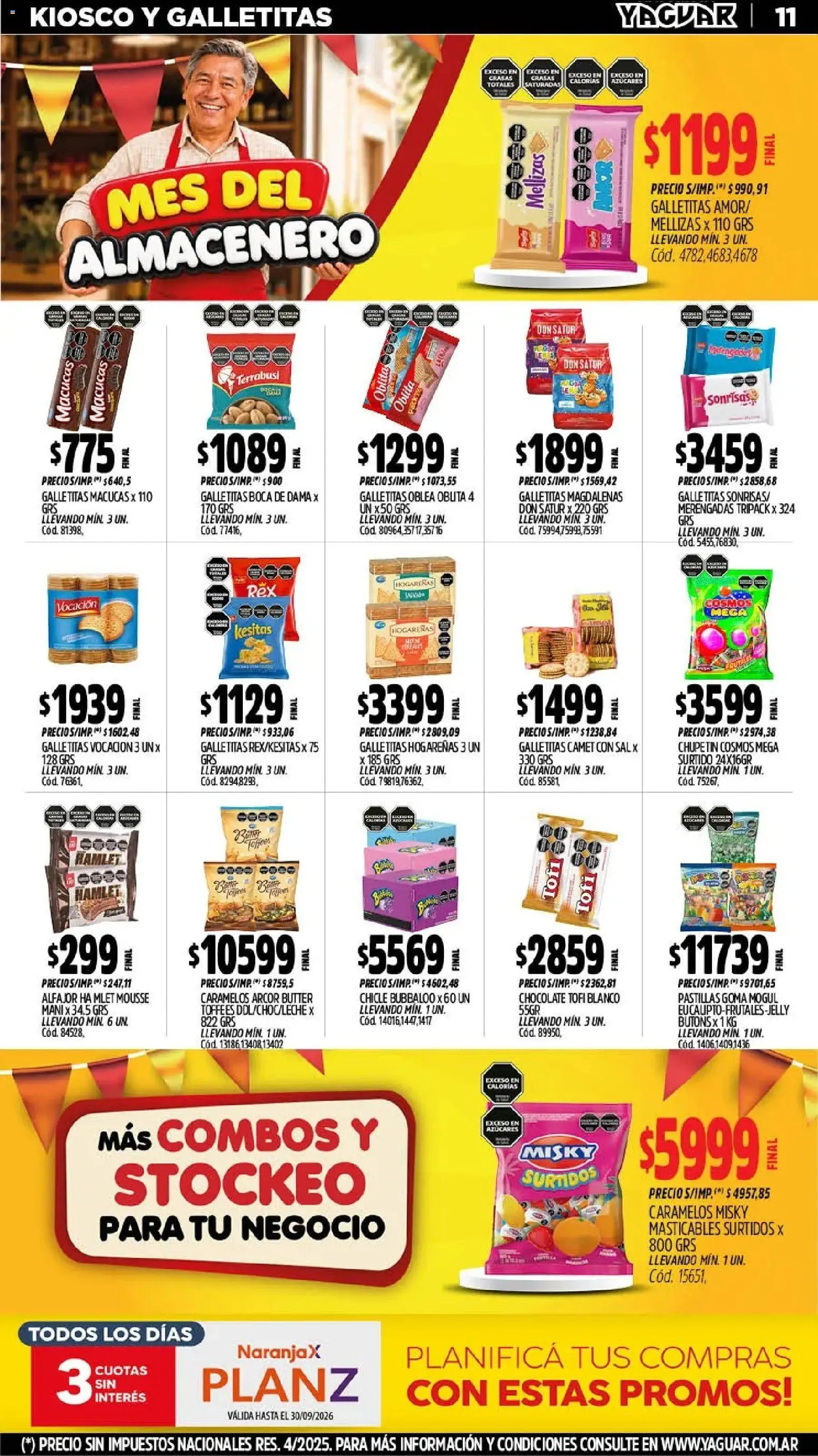 Vista previa del folleto de la tienda Yaguar válido desde el 28/09/2026 