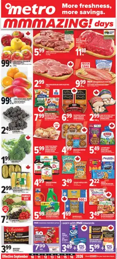 Preview of leaflet Metro weekly flyer / circulaire from shop Metro is valid from Sep 10, 2026