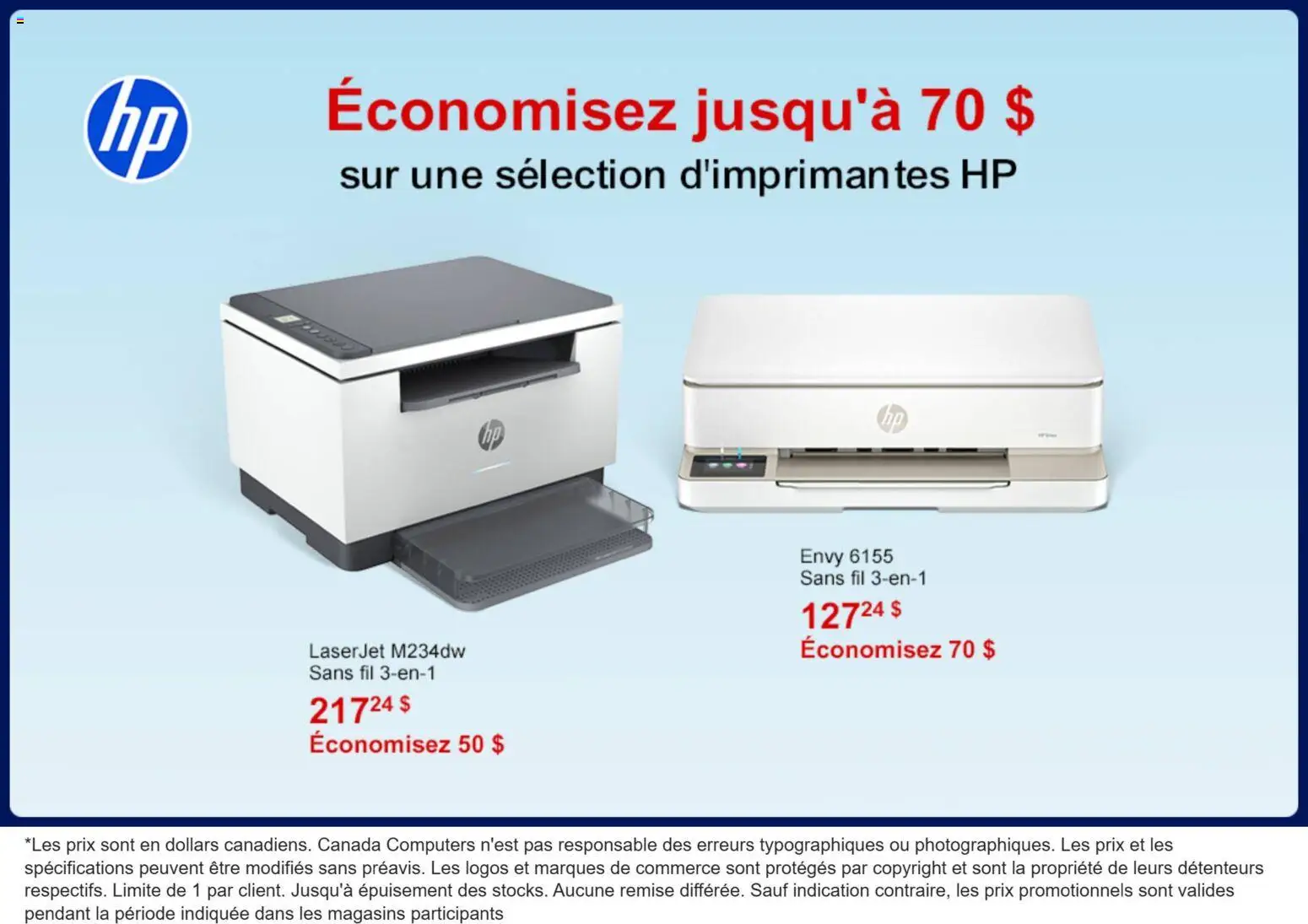 Preview of leaflet Canada Computers weekly flyer from shop Canada Computers is valid from Aug 07, 2026