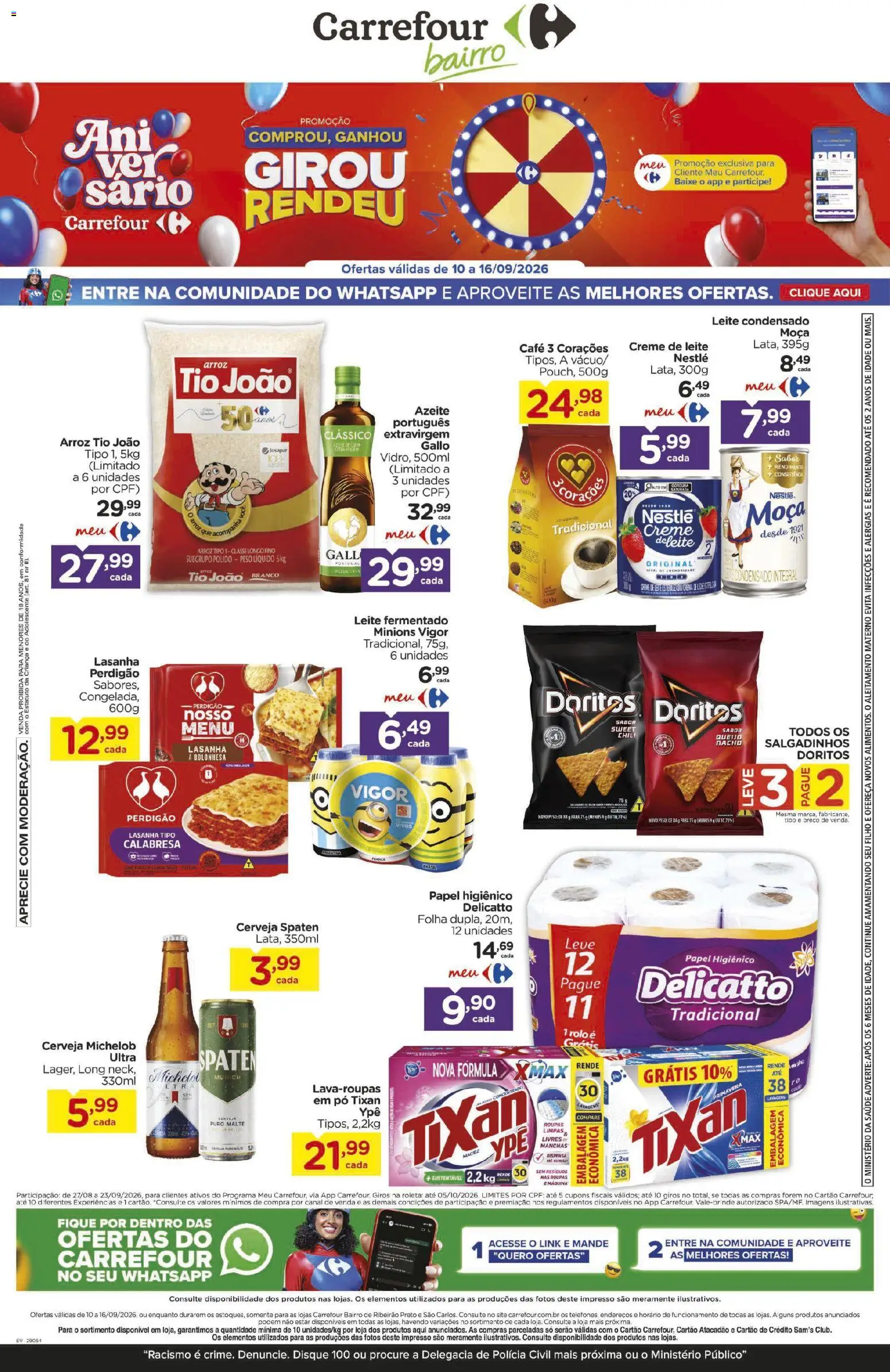 Pré-Visualização do folheto "Carrefour Bairro - Ofertas da semana" da loja Carrefour Bairro válido a partir de 10/09/2026