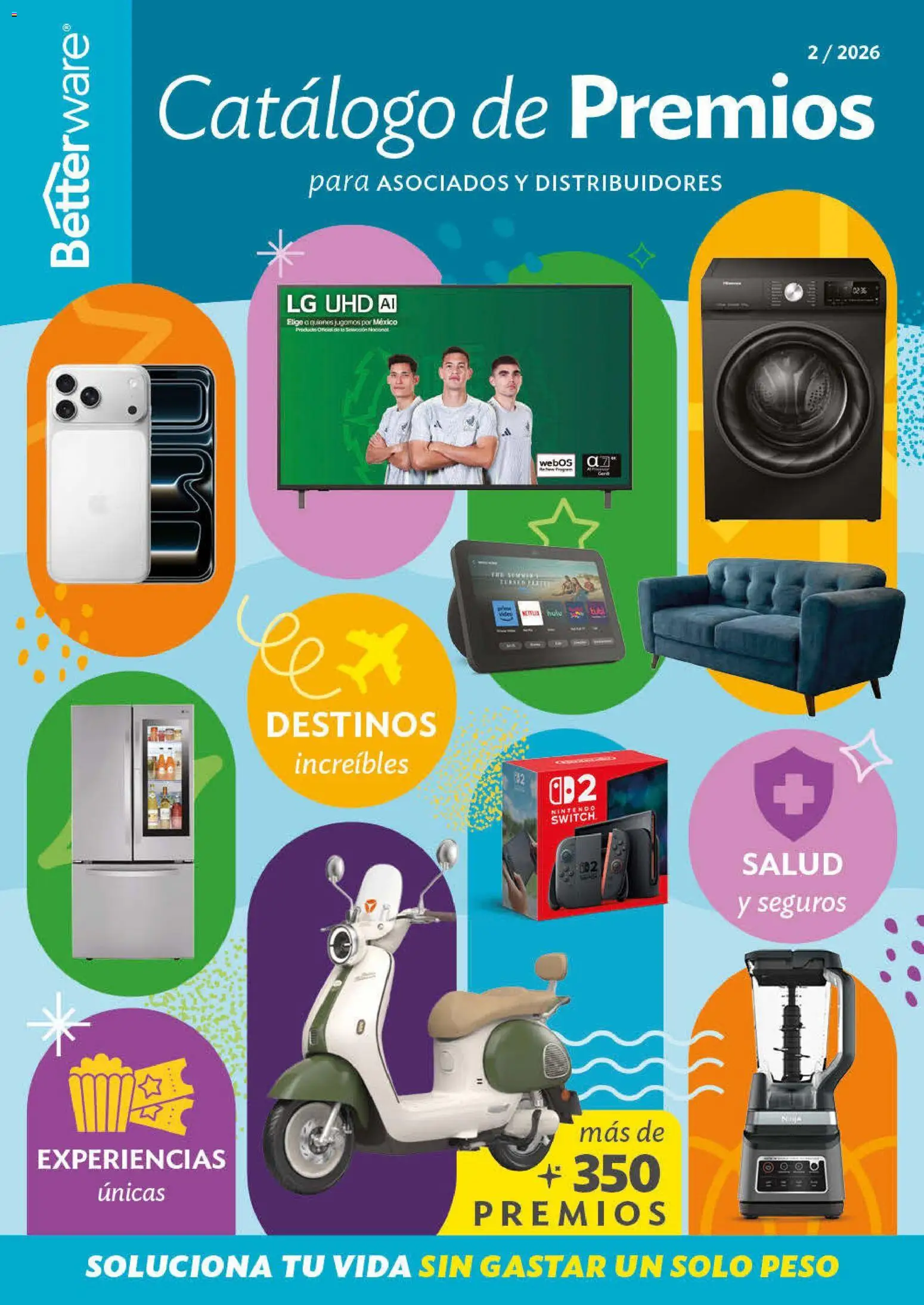 Vista previa las ofertas de la tienda Betterware - Betterware Catálogo de Premios desde el 29/06/2026 - Nintendo Switch