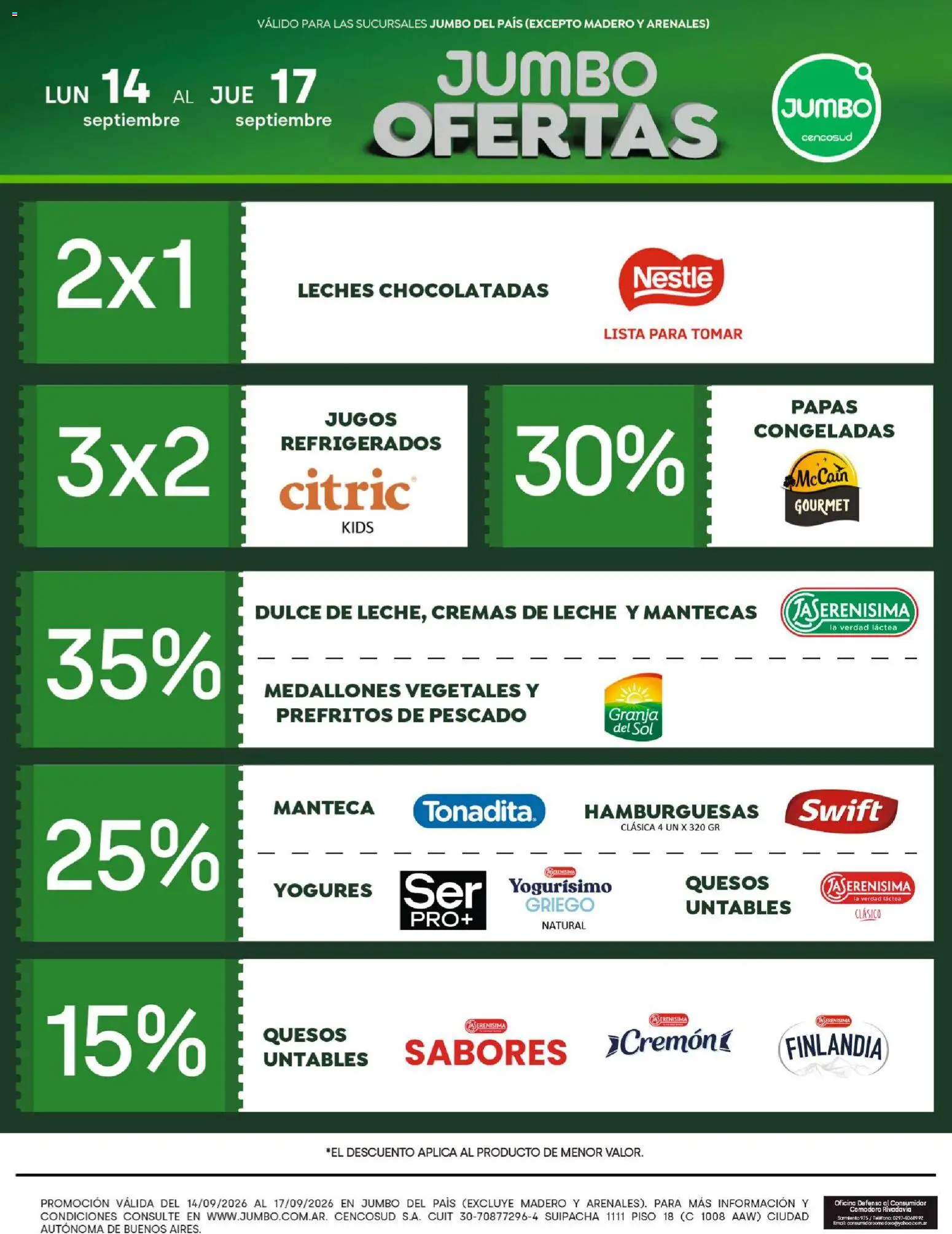 Vista previa del folleto de la tienda Jumbo válido desde el 14/09/2026 