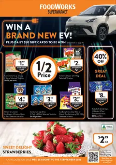 Preview of catalogue Foodworks catalogue NSW from shop Foodworks valid 26/08/2026