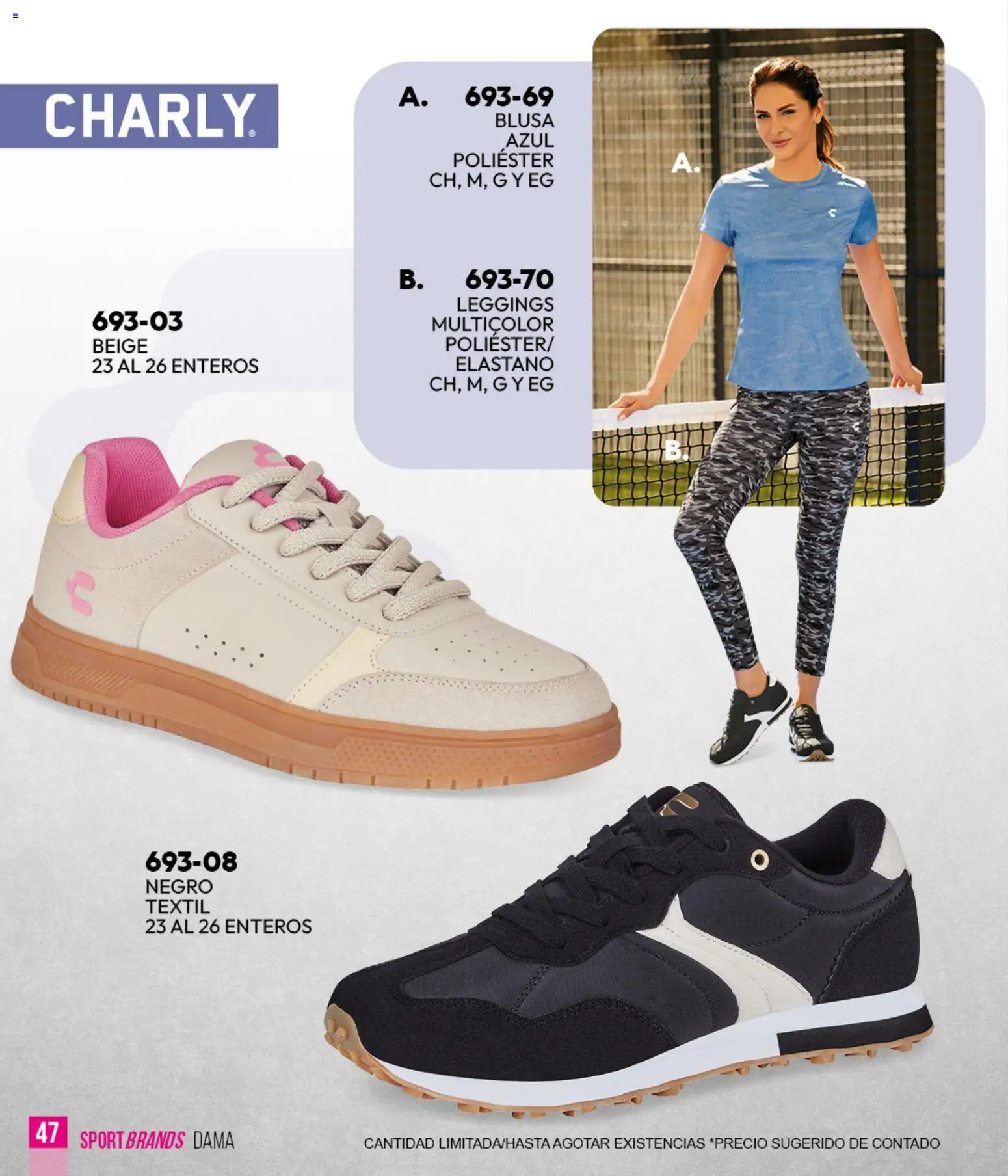 Vista previa las ofertas de la tienda Cklass - Cklass catálogo Sportbrands Verano Caballero desde el 05/03/2026 - Blusa, Leggings