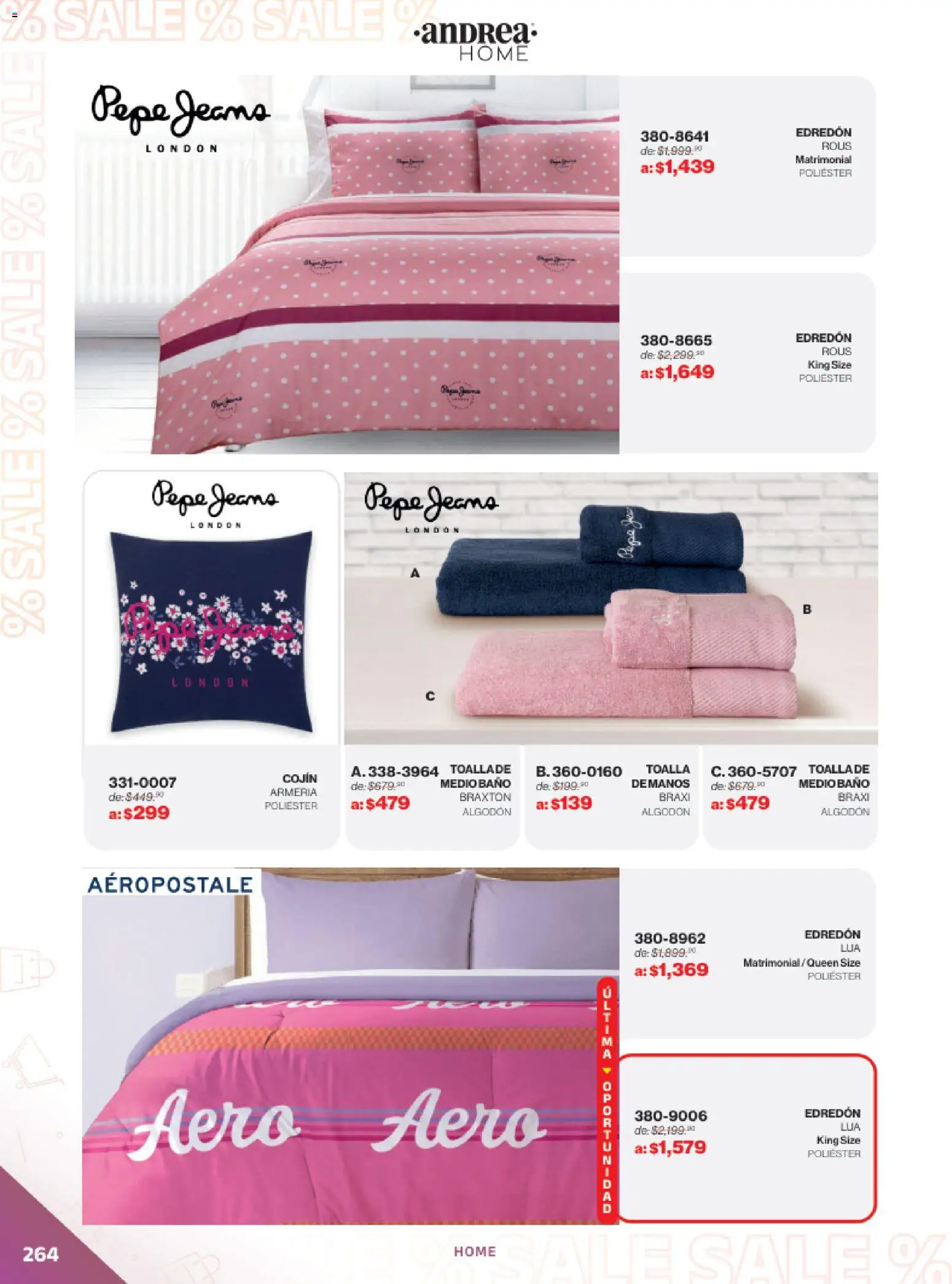 Vista previa las ofertas de la tienda Andrea - Catálogo Outlet desde el 21/12/2025 - Baño, Algodón, Toalla