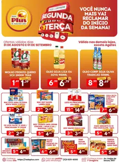 Pré-Visualização do folheto "Rede Plus Supermercados - Ofertas da semana" da loja Rede Plus Supermercados válido a partir de 31/08/2026