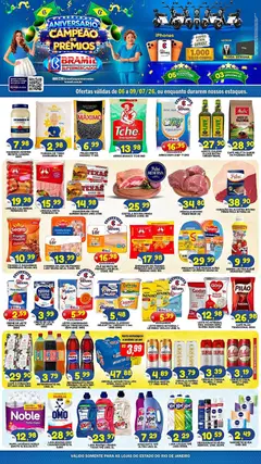 Pré-Visualização do folheto "Bramil Supermercados - Ofertas da semana" da loja Bramil Supermercados válido a partir de 06/07/2026