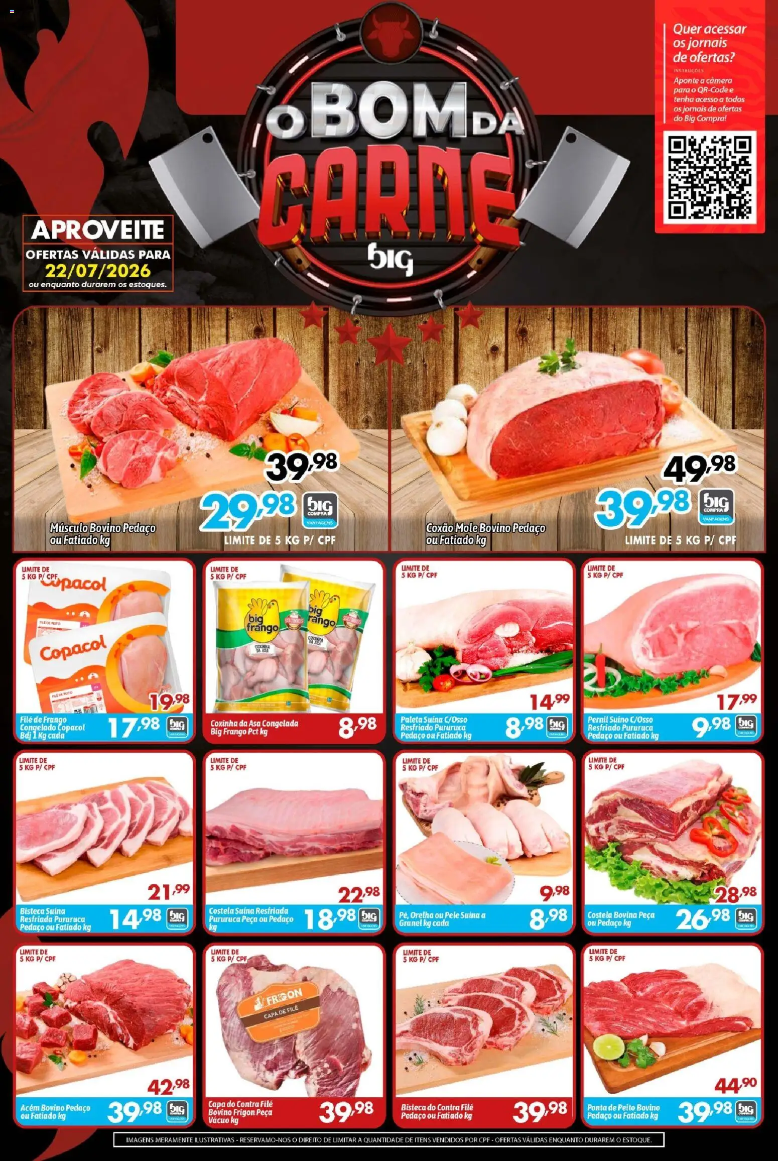 Pré-Visualização do folheto "Big Compra - Ofertas da semana" da loja Big Compra válido a partir de 22/07/2026
