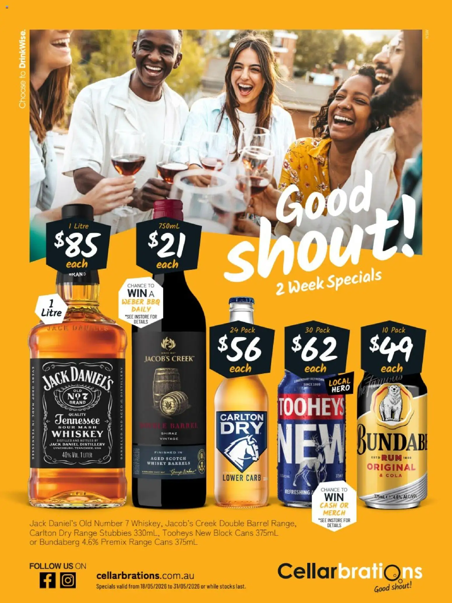 Preview of catalogue Cellarbrations catalogue NSW from shop Cellarbrations valid 18/05/2026