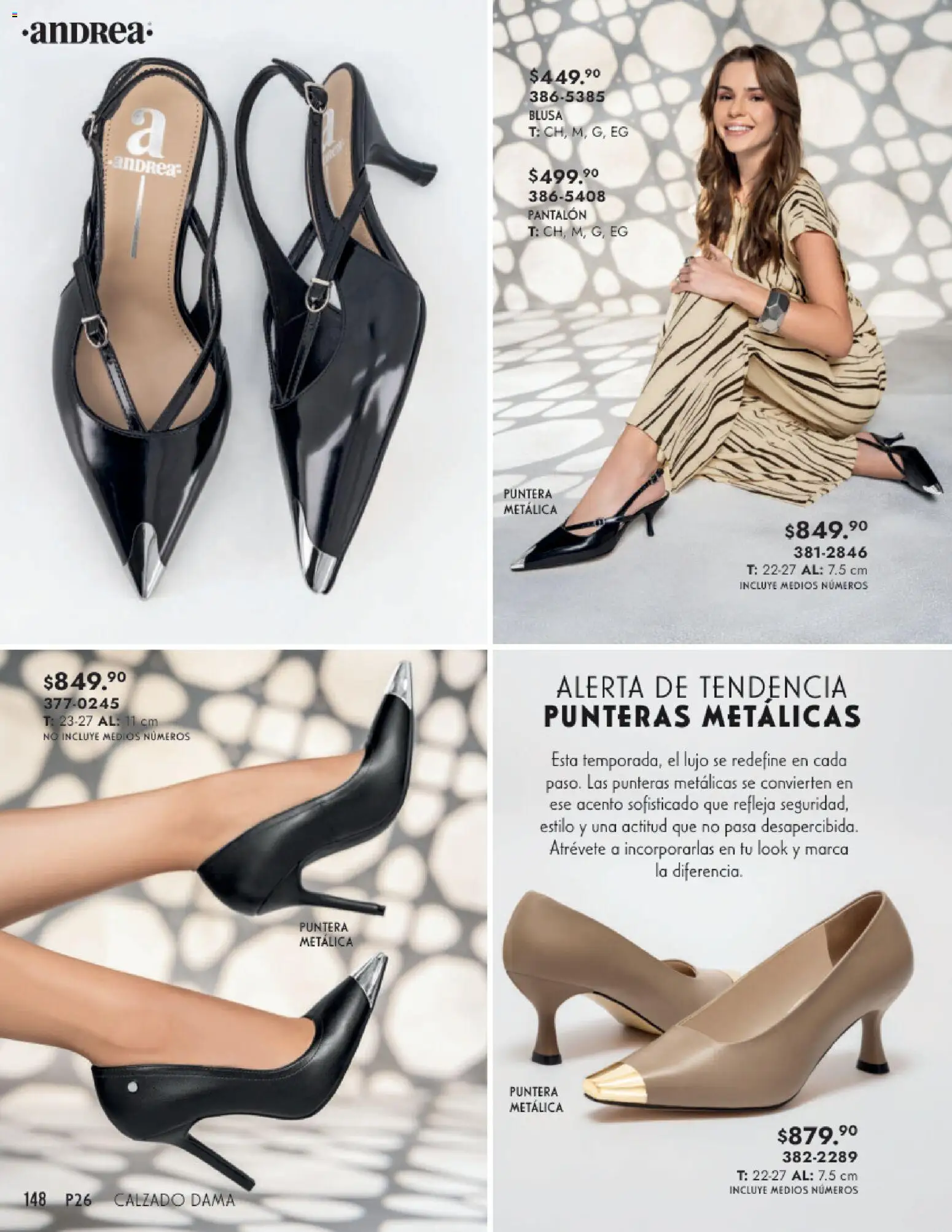 Vista previa las ofertas de la tienda Andrea - Catálogo Calzado Dama desde el 25/01/2026 