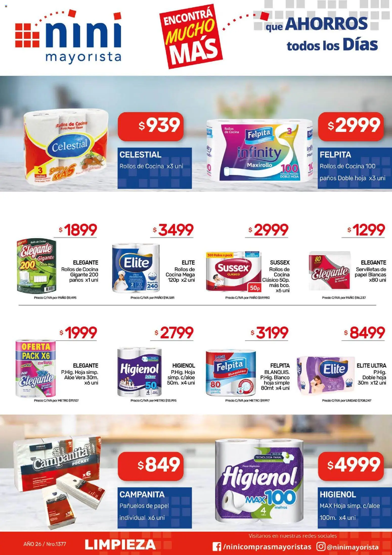 Vista previa del folleto de la tienda NINI Mayorista válido desde el 14/09/2026 
