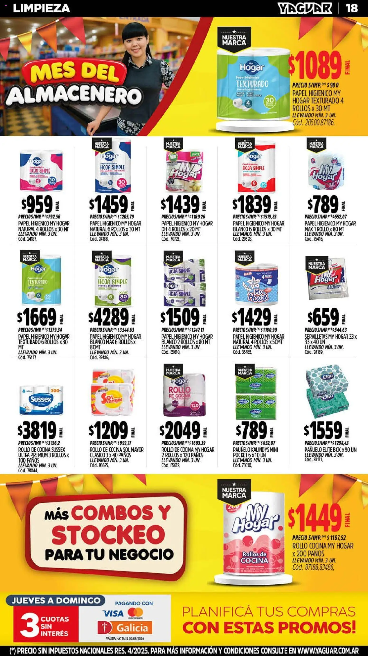 Vista previa del folleto de la tienda Yaguar válido desde el 14/09/2026 