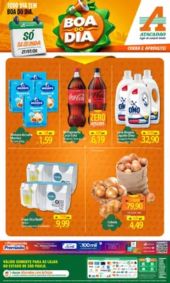 Pré-Visualização do folheto "Atacadão ofertas - SP" da loja Atacadão válido a partir de 27/07/2026