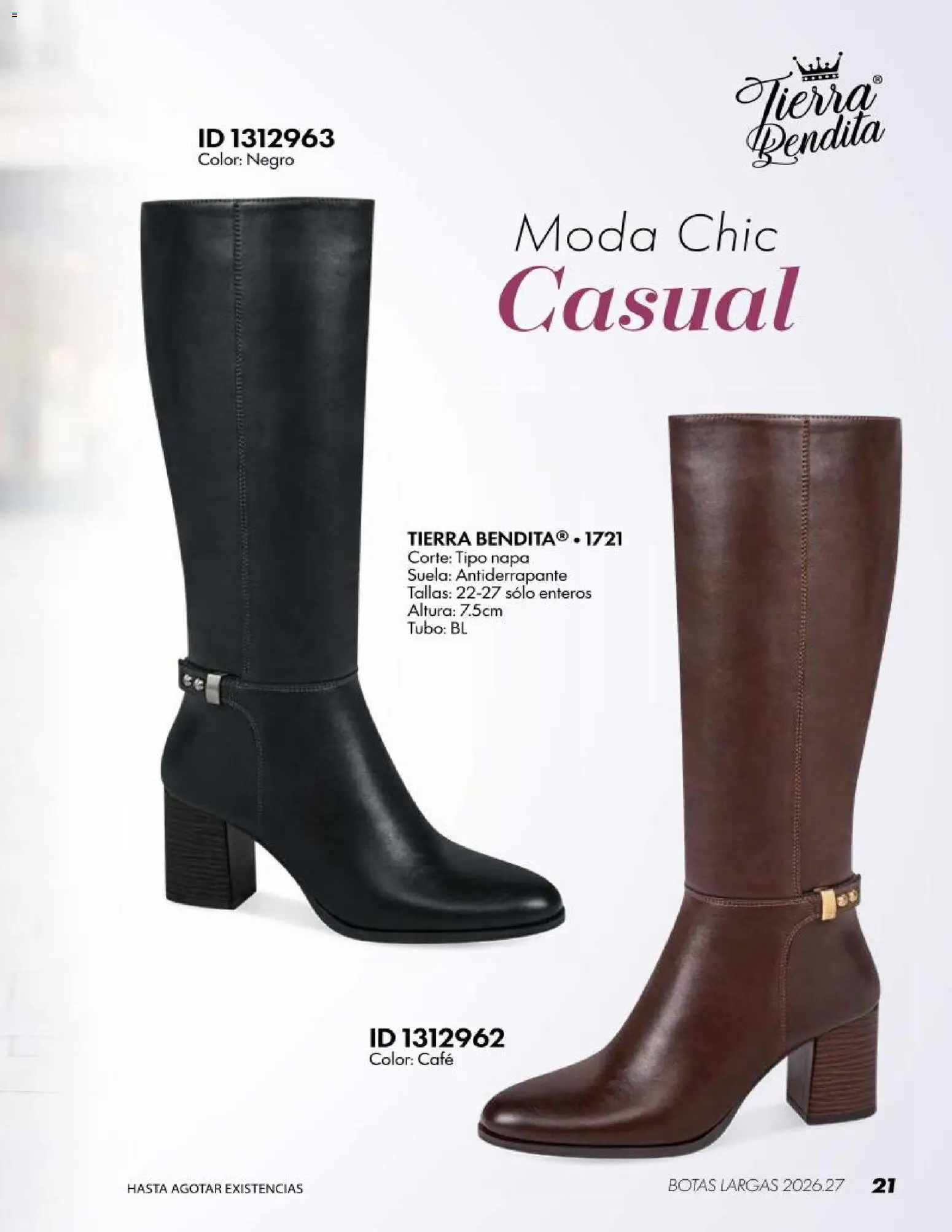 Vista previa las ofertas de la tienda Price Shoes - Price Shoes catálogo Botas Largas desde el 20/10/2026 