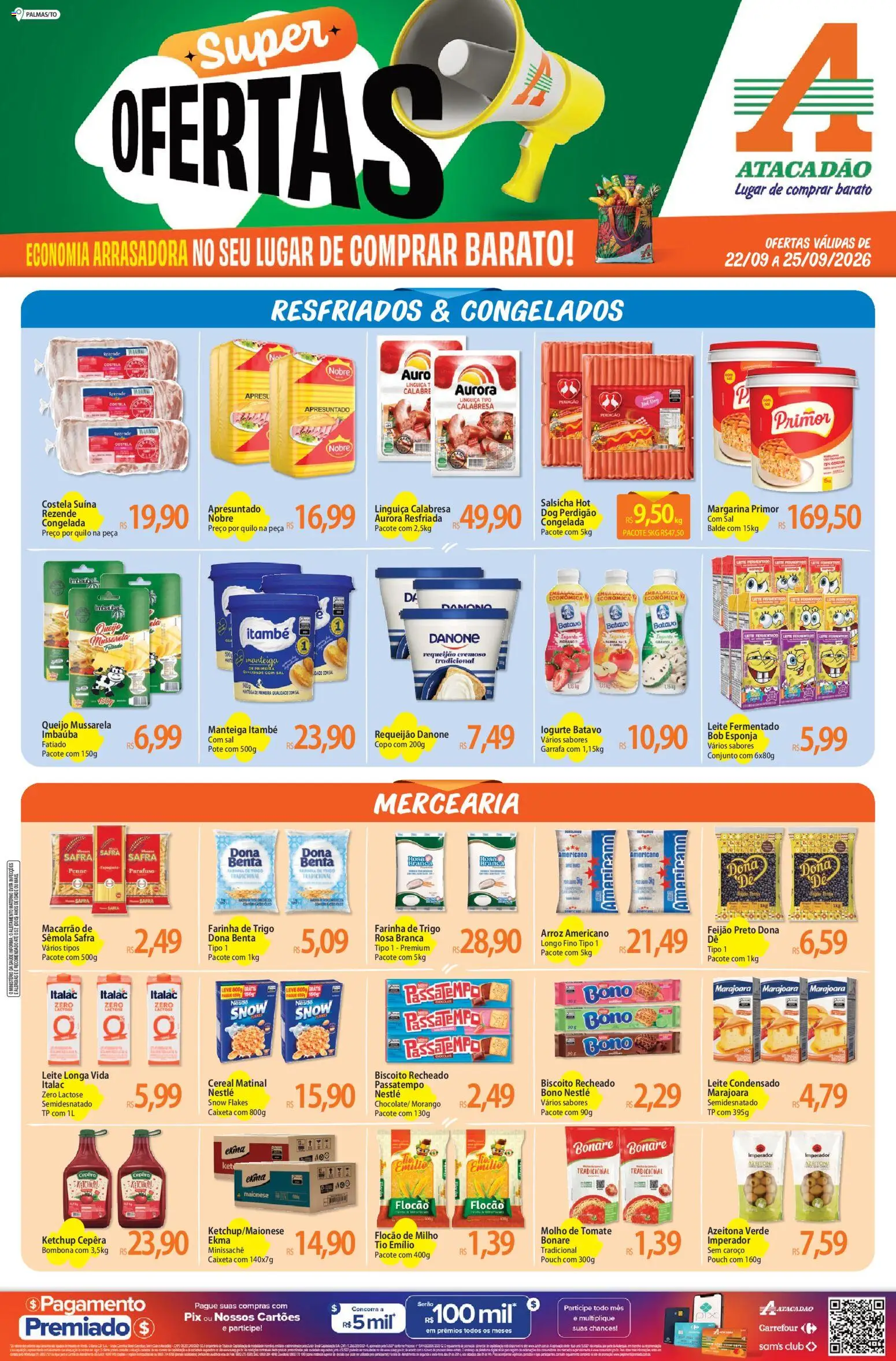 Pré-Visualização do folheto "Atacadão ofertas - TO" da loja Atacadão válido a partir de 22/09/2026