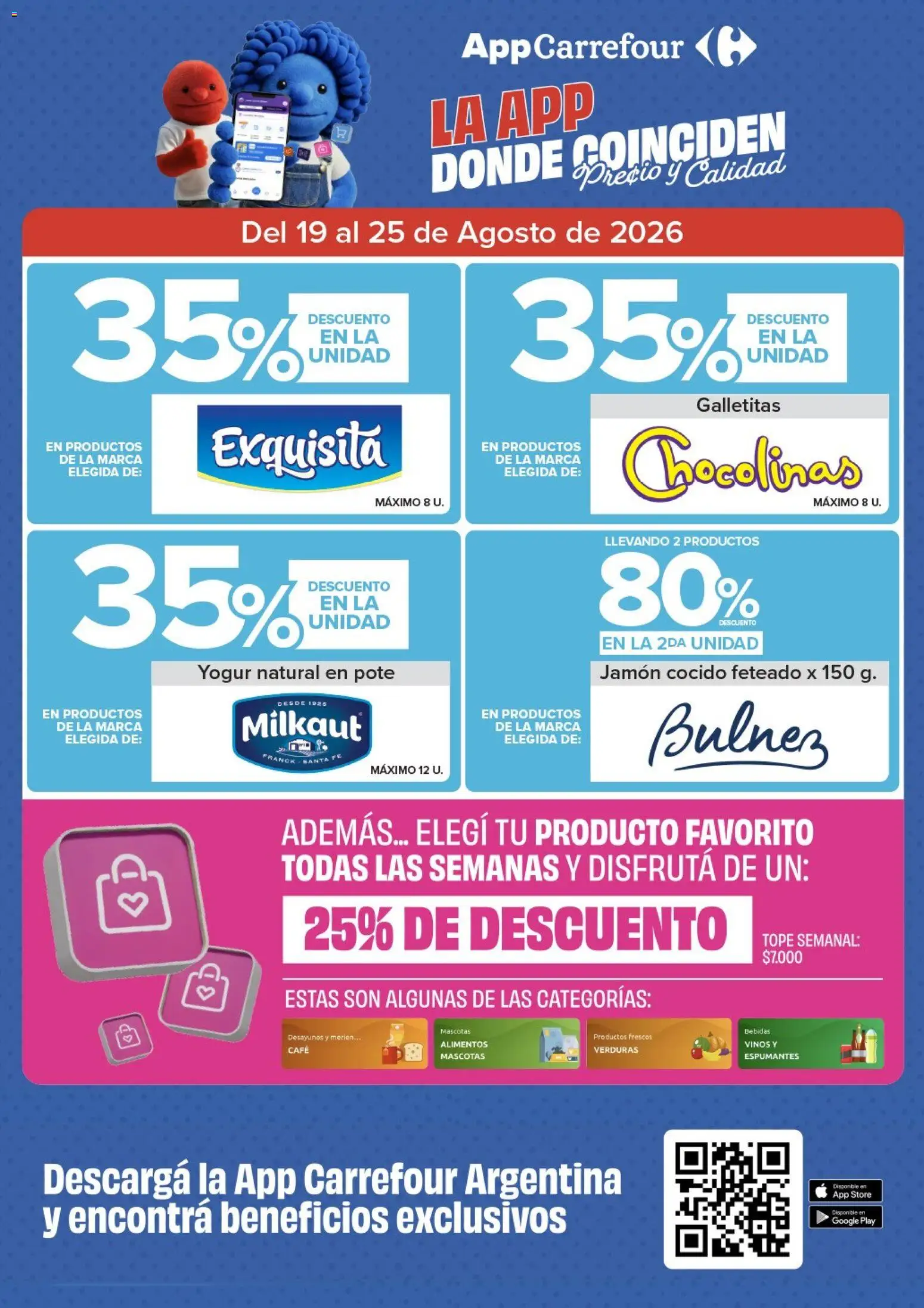 Vista previa del folleto de la tienda Carrefour válido desde el 19/08/2026 