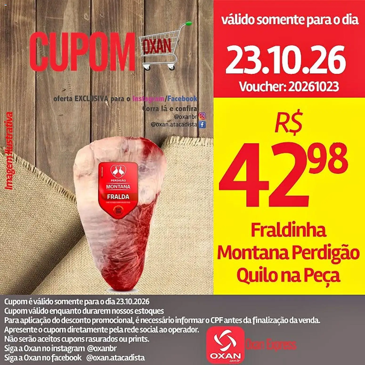 Ofertas Oxan Atacadista até 23/10/2026. - Página 1