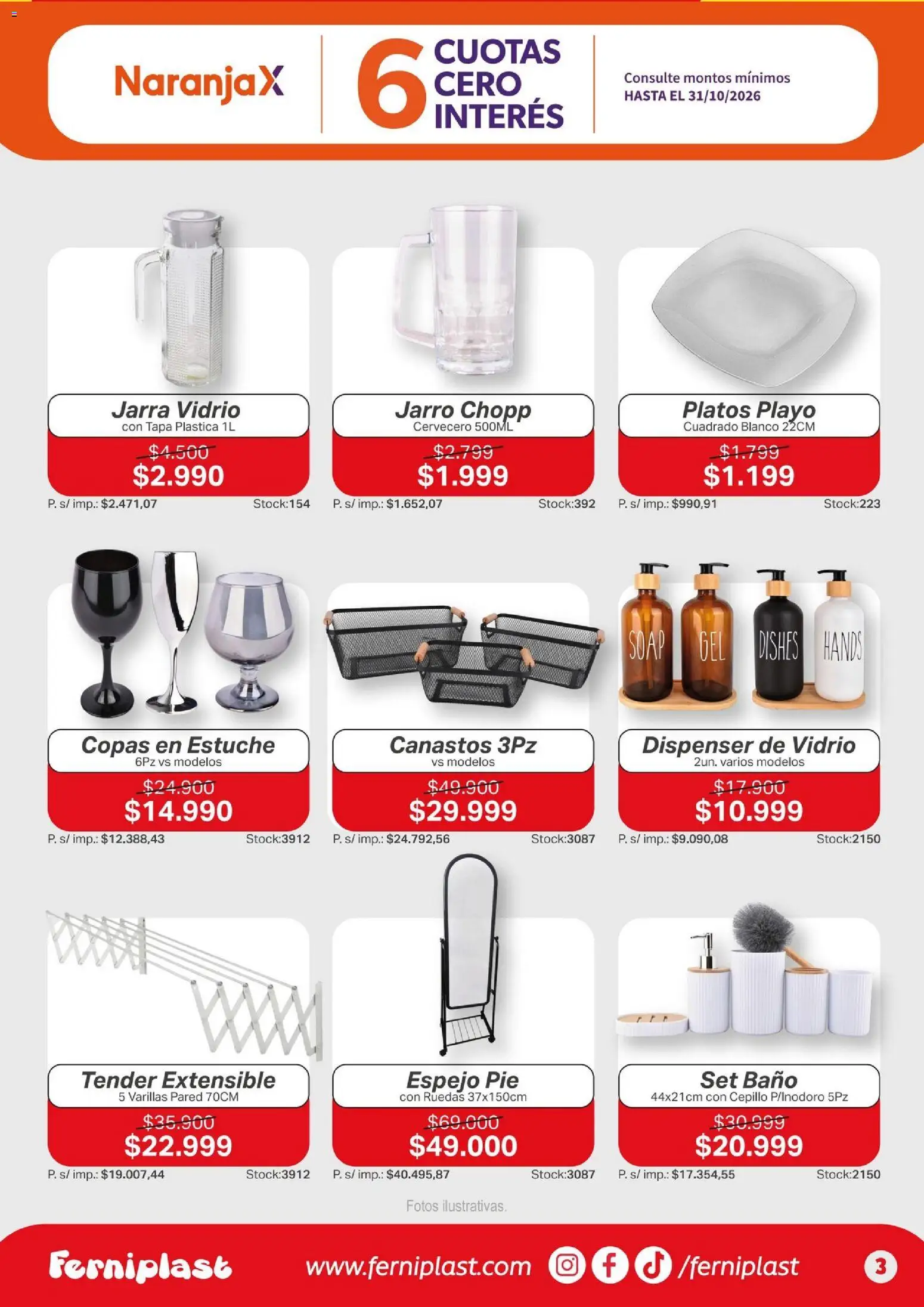 Vista previa del folleto de la tienda Ferniplast válido desde el 22/10/2026 