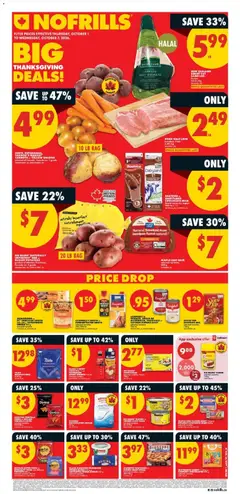Preview of leaflet No Frills weekly flyer - AB from shop No Frills is valid from Oct 01, 2026