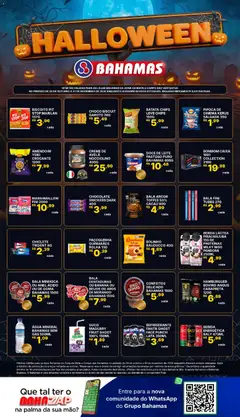 Pré-Visualização do folheto "Bahamas Supermercados ofertas Halloween" da loja Bahamas Supermercados válido a partir de 28/10/2026