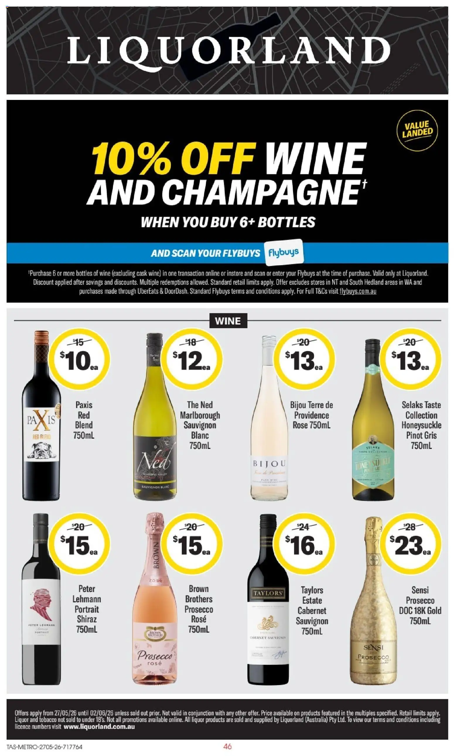 Preview of catalogue Liquorland catalogue TAS from shop Liquorland valid 27/05/2026