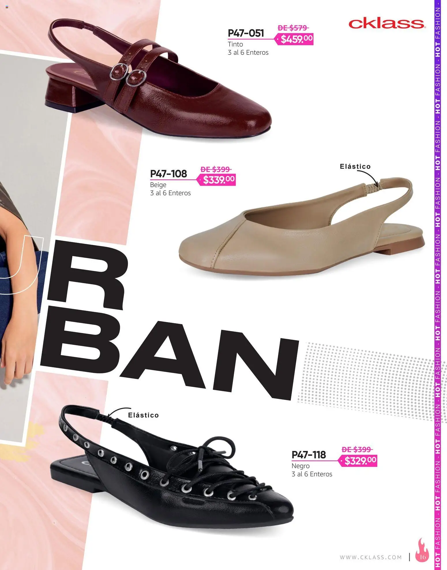 Vista previa las ofertas de la tienda Cklass - Cklass catálogo Hot Fashion Calzado desde el 03/08/2026 