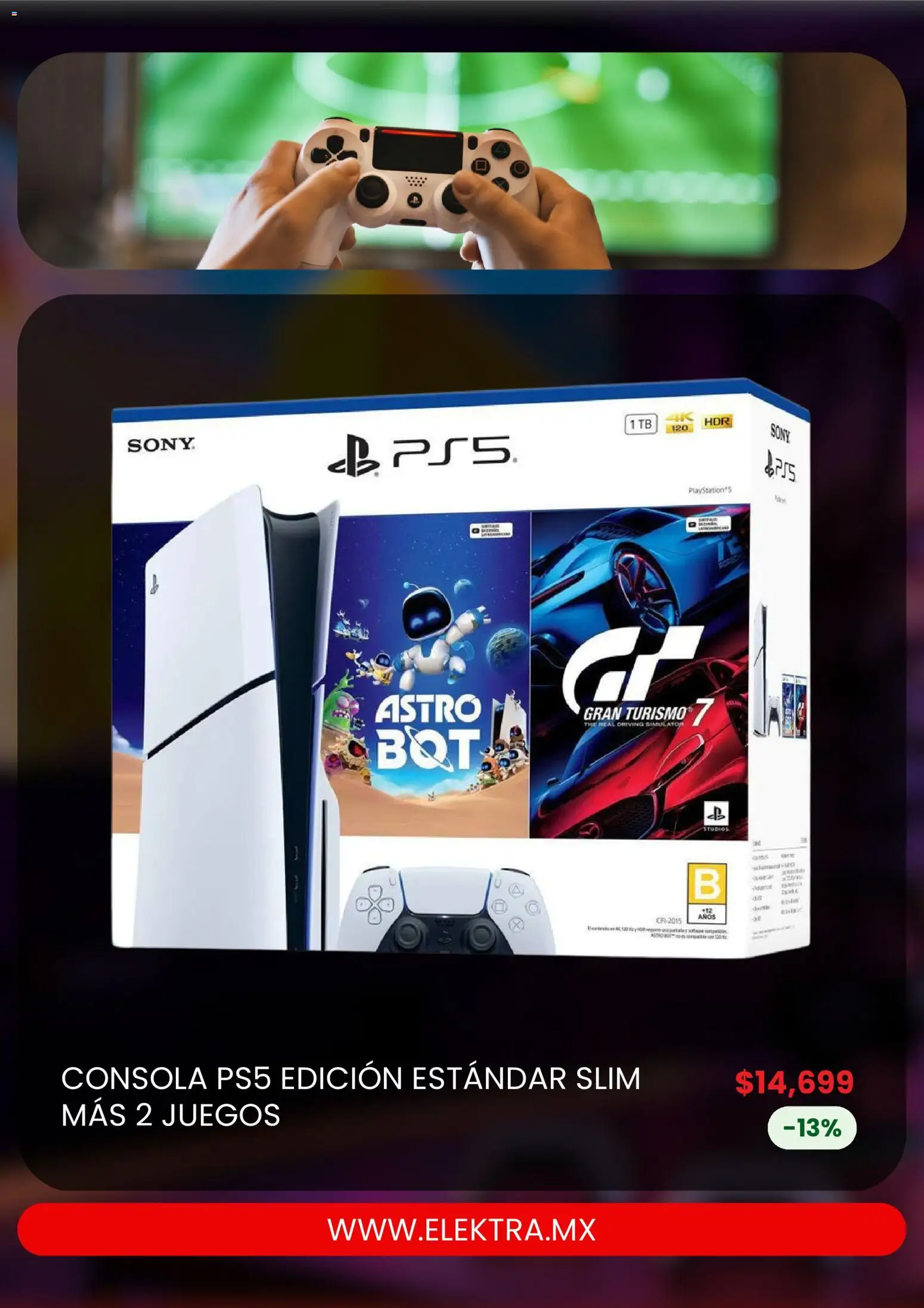 Vista previa las ofertas de la tienda Elektra - Elektra catálogo desde el 25/10/2026 