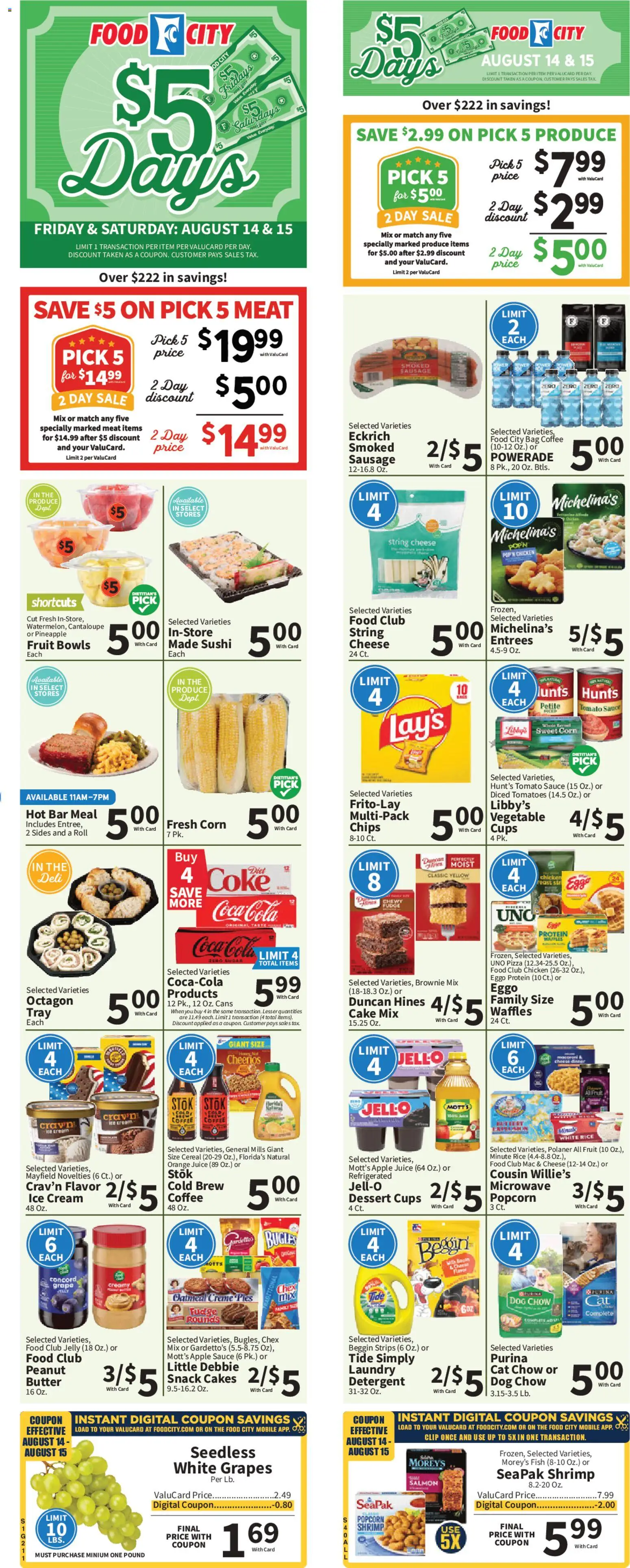 Ad Preview of Food City Food City Weekly Ad from 08/12/2026
